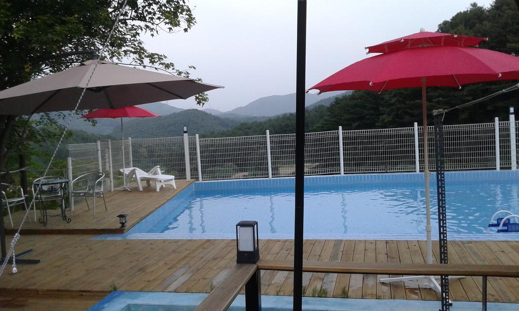 Bluesky Pension Pocheon Buitenkant foto
